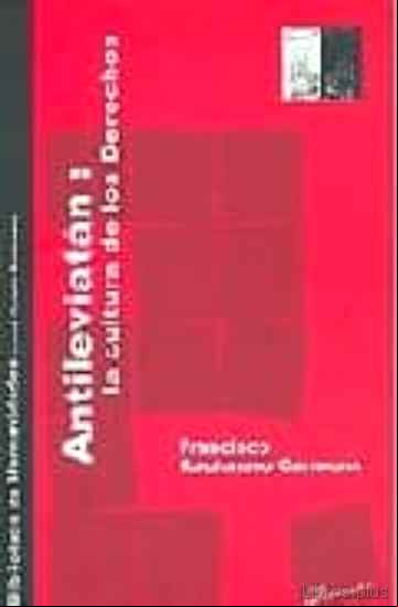Descargar gratis ebook ANTILEVIATAN: LA CULTURA DE LOS DERECHOS en epub