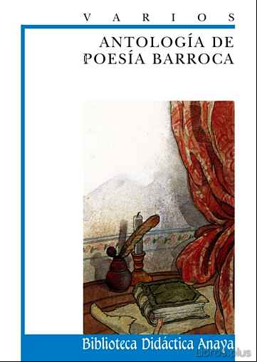 Descargar ebook ANTOLOGIA DE POESIA BARROCA