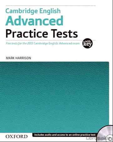 Descargar gratis ebook CAMBRIDGE ENGLISH: ADVANCED PRACTICE TESTS WITH KEY & AUDIO CD en epub