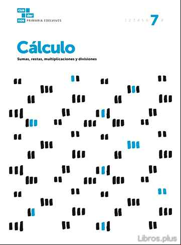 Descargar ebook CUADERNOS EDUCACION PRIMARIA  CÁLCULO 7