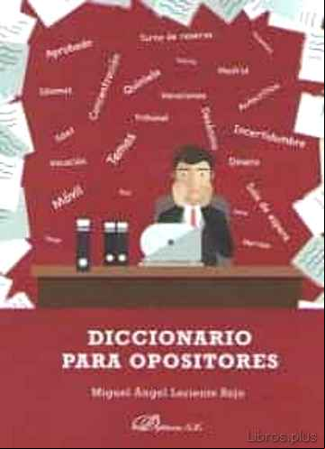 Descargar ebook DICCIONARIO PARA OPOSITORES en epub