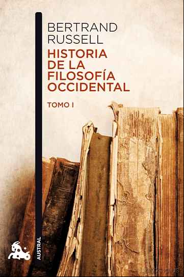 Descargar ebook HISTORIA DE LA FILOSOFIA OCCIDENTAL I