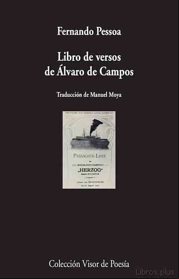 Descargar ebook LIBRO DE VERSOS DE ALVARO DE CAMPOS en epub