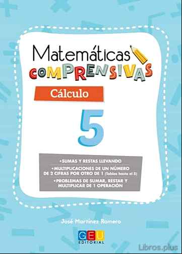 Descargar gratis ebook MATEMATICAS COMPRENSIVAS CALCULO 5 en epub