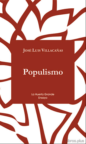 Descargar ebook POPULISMO