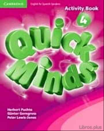 Descargar gratis ebook QUICK MINDS LEVEL 4 ACTIVITY BOOK WITH DVD-ROM SPANISH EDITION en epub
