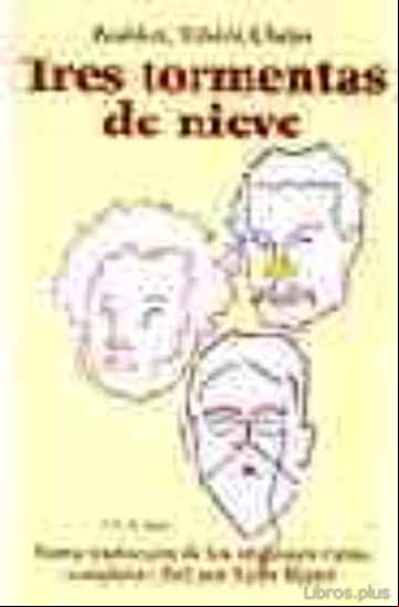 Descargar gratis ebook TRES TORMENTAS DE NIEVE en epub